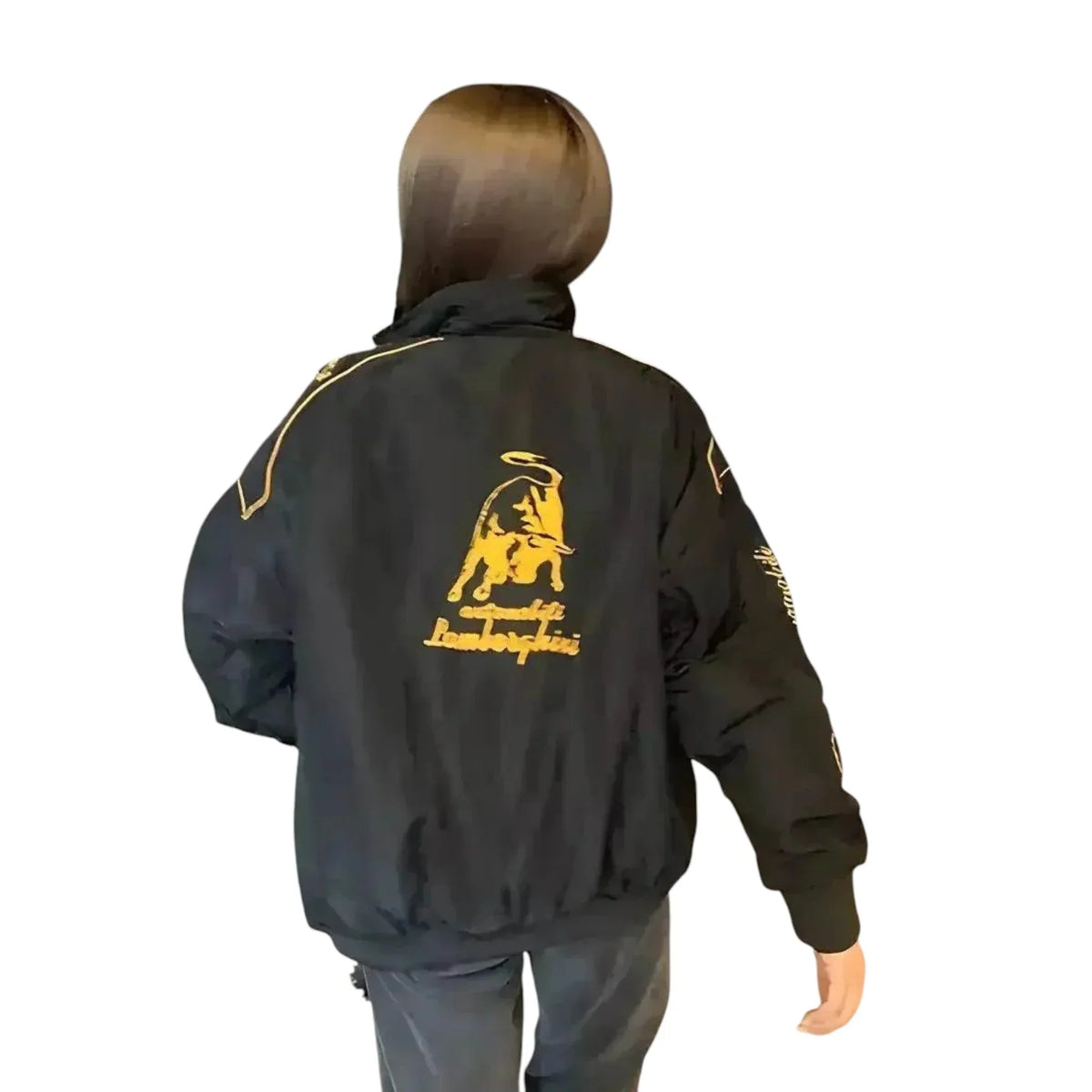 Brex Lamborghini Racing Jacket – Retro F1 Inspired Streetwear - racing jacket, view 5 | Brex International