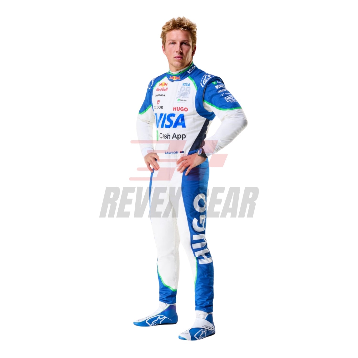 Liam Lawson 2025 Visa Cash App Edition F1 Race Suit | Brex International