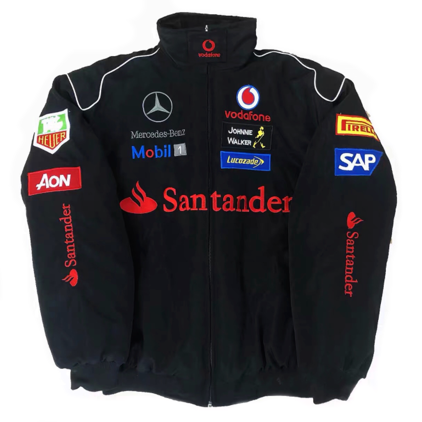 Mercedes-Benz Black Vintage Jacket