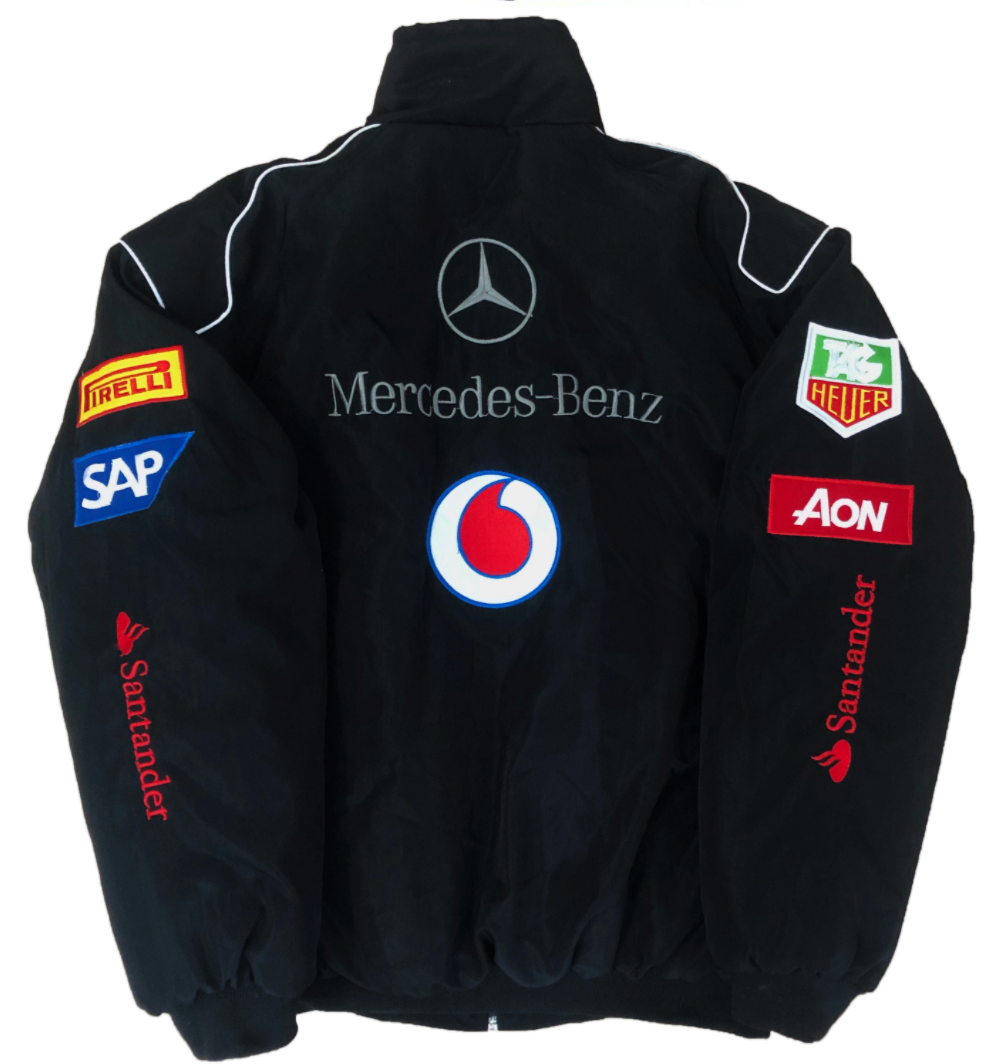 Mercedes-Benz Black Vintage Jacket