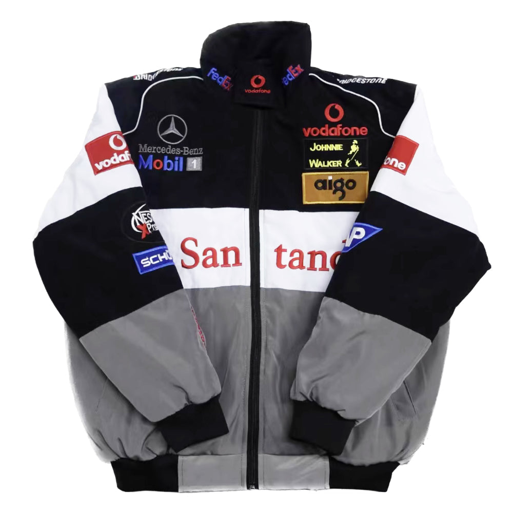 Mercedes McLaren Grey Vintage Jacket