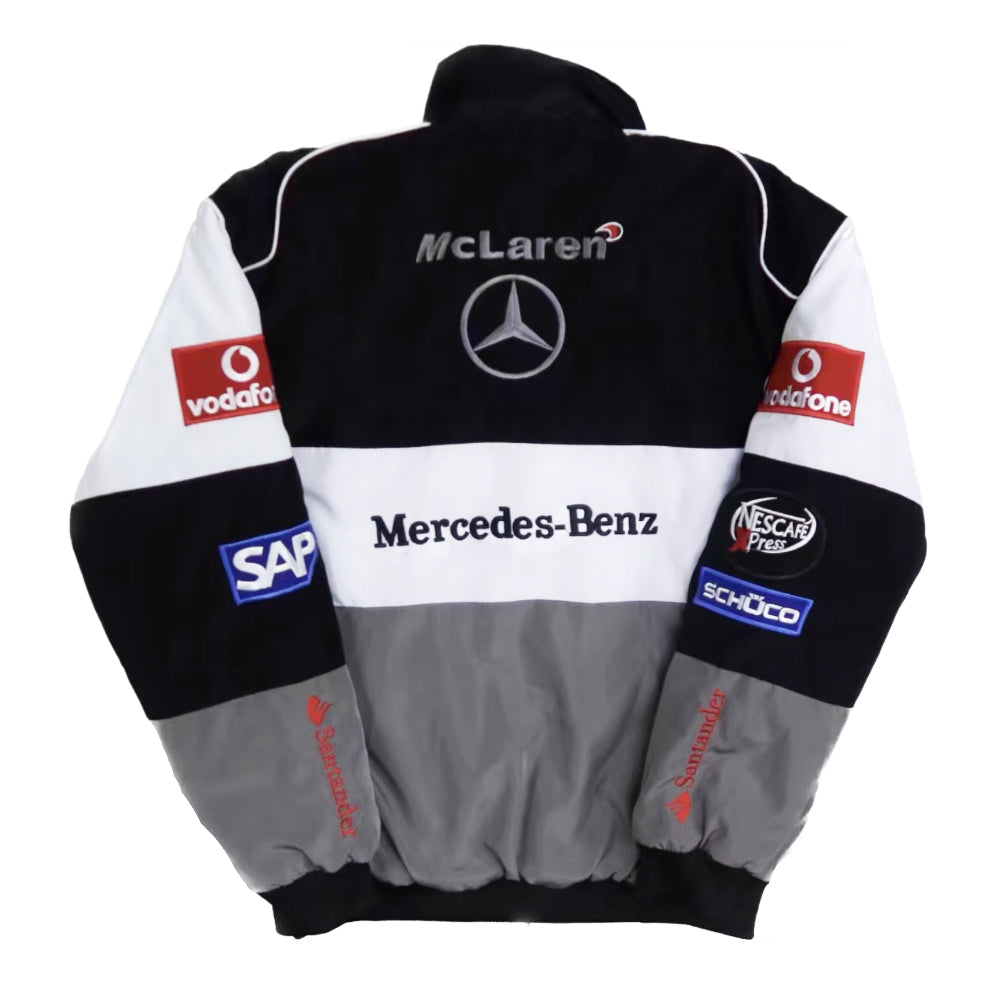 Mercedes McLaren Grey Vintage Jacket