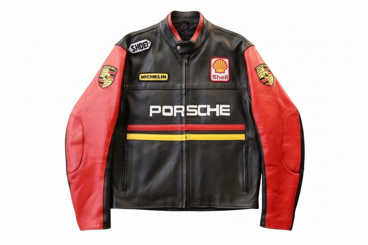 Porsche Motorsport Leather Jacket