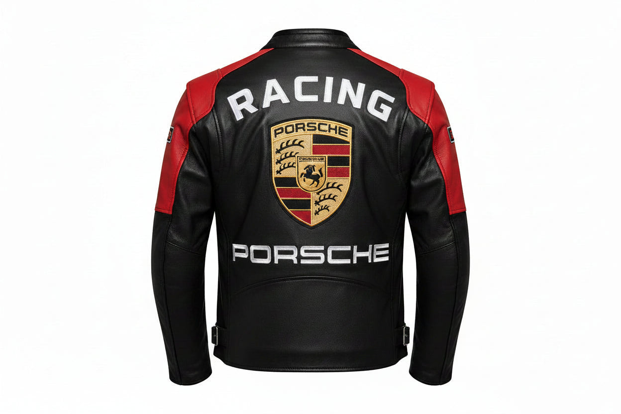 Porsche Motorsport Leather Jacket