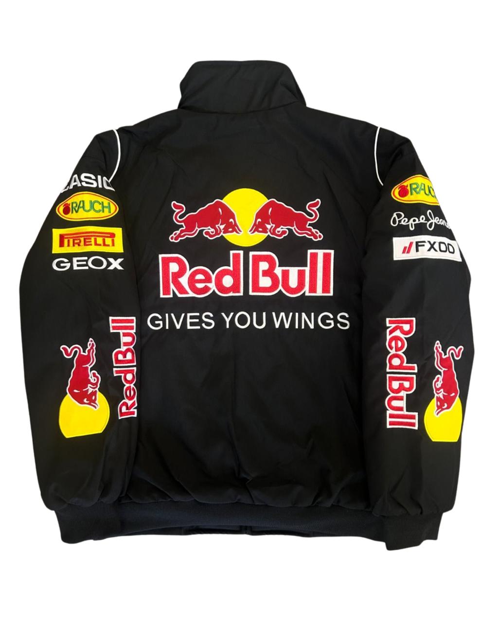 Red Bull Racing Black Vintage Jacket