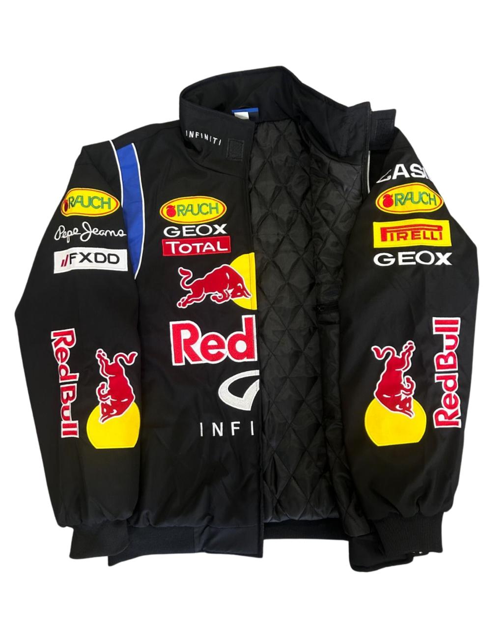 Red Bull Racing Black Vintage Jacket