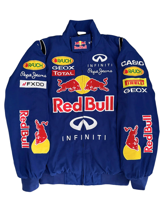 Red Bull Racing Blue Vintage Jacket
