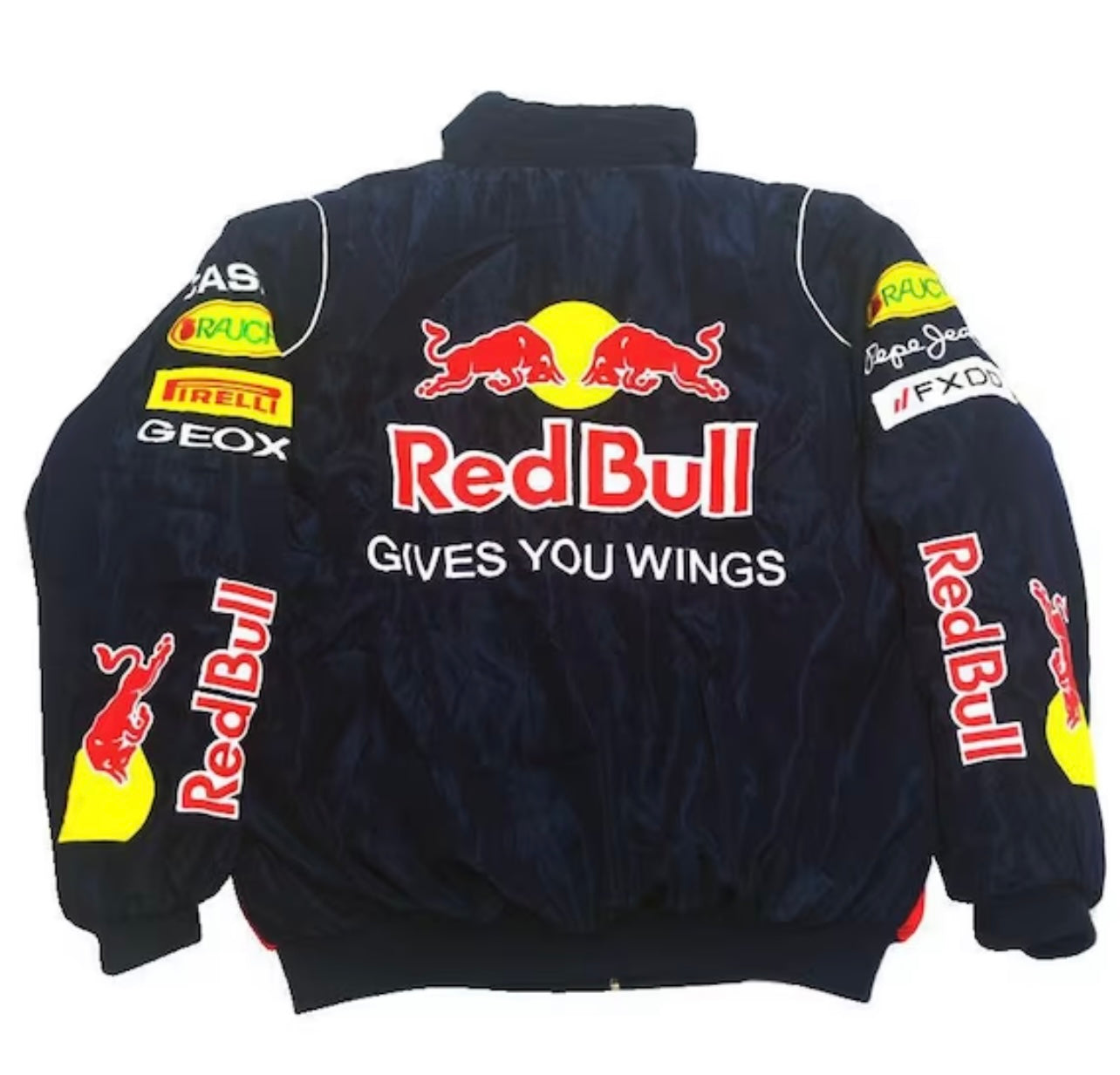 Red Bull Racing Navy Vintage Jacket