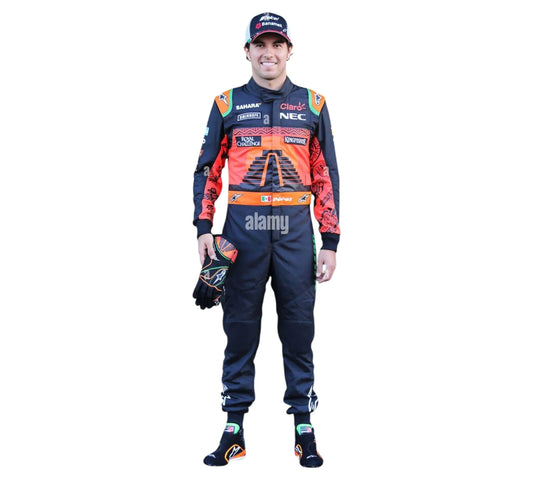 Sergio Perez Special Mexican Grand Prix F1 Race Suit